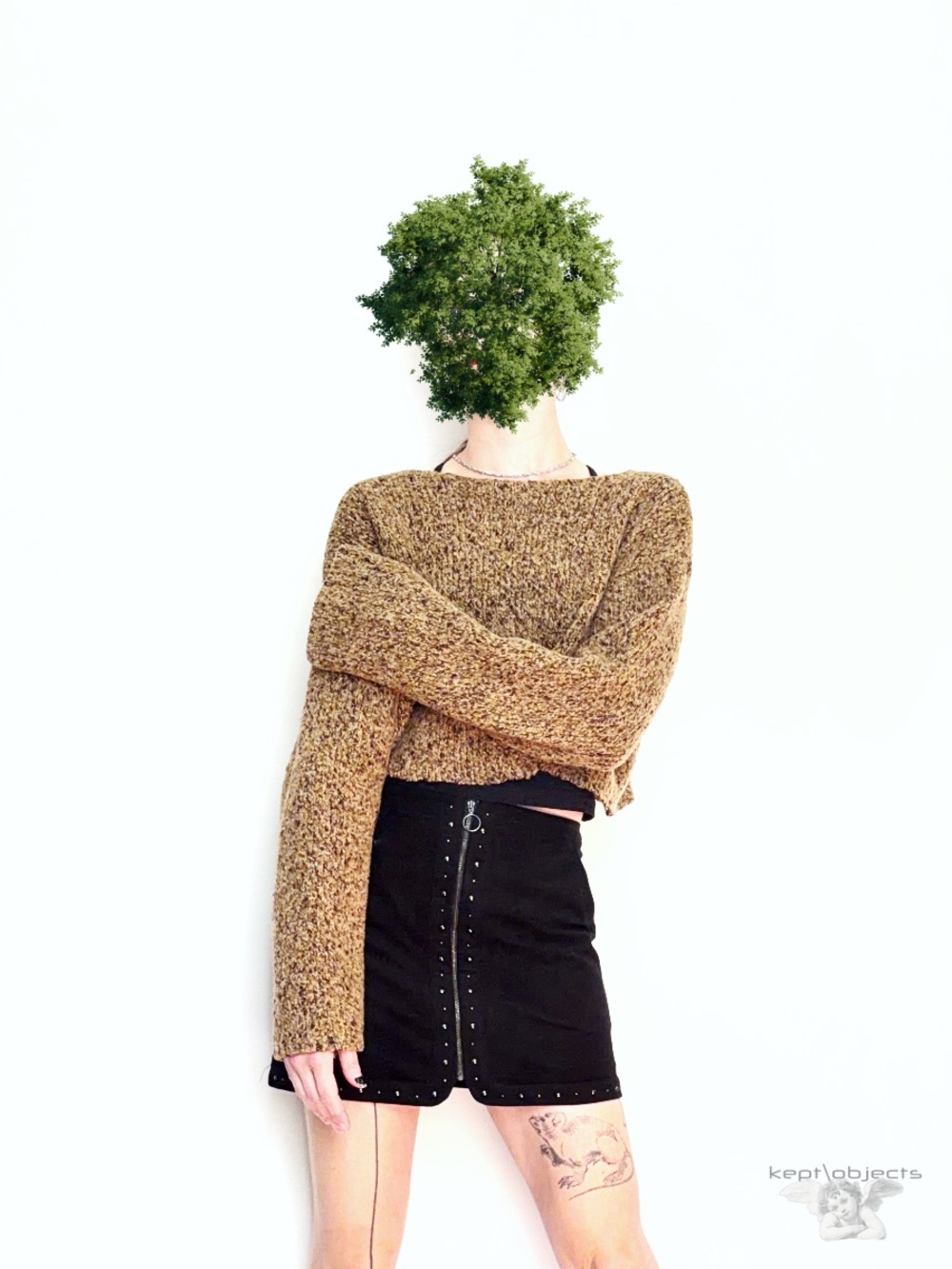 VTG Jones New York Crop Sweater